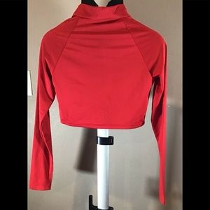 Long sleeve crock top Mock neck
